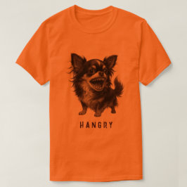 Hangry Chihuahua – アグレッシブおもしろいな怖怒怖い Tシャツ