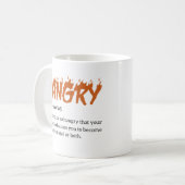 Hangry Definition  コーヒーマグカップ (正面左)