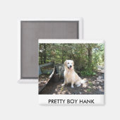 Hank 8 10 2008 014.1、かわいらしBOY HANK マグネット (正面/裏面)
