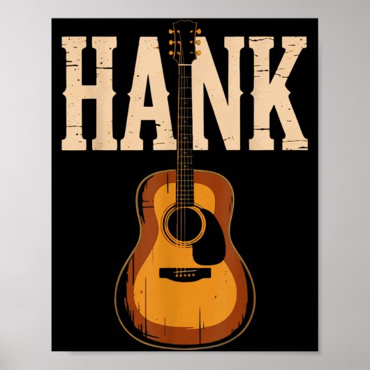 Hank Folk Style Line Dancing Western Country Music ポスター (正面)