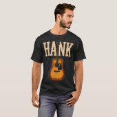 Hank Folk Style Line Dancing Western Country Music Tシャツ (正面フル)