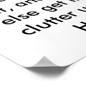 Hank Williamsからの引用文を持つポスター「男は持っている ポスター (角)