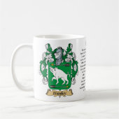 Hanley、起源、意味および頂上 コーヒーマグカップ (左)