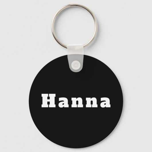 Hanna キーホルダー (正面)