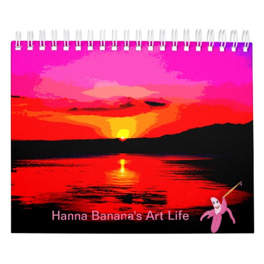 Hanna Banana's Art Life's 2021カレンダー カレンダー (カバー)