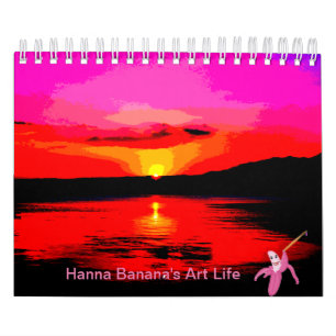 Hanna Banana's Art Life's 2021カレンダー カレンダー