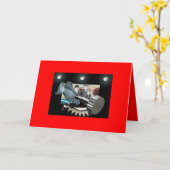 HannaHフェイク – コラージュ07 カード (黄色い花)