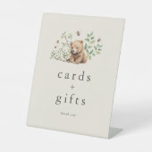 HANNAHヴィンテージベビーシャワーカードとギフト 台座サイン (正面)