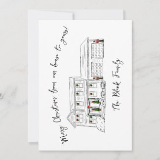 Hannah flat card 招待状