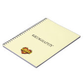 Hannah Heart Yellow ノートブック (左側)