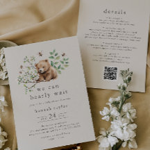 HANNAH QRヴィンテージ我々は赤ちゃんシャワーを待つことができる