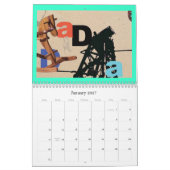 HannaH'sフェイク-Collages, 2008 カレンダー (1月 2027)