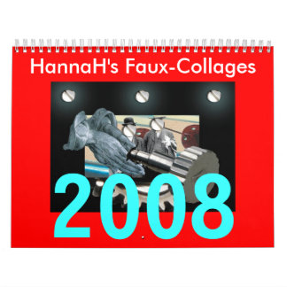 HannaH'sフェイク-Collages, 2008 カレンダー