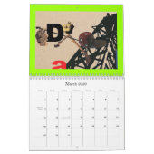 HannaH'sフェイク-Collages, 2008 カレンダー (3月 2026)