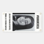 #Hannanehkia，女性，生活，自由キャンペーン 横断幕 (横)