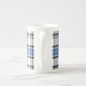 Hannayのスコットランド人のタータンチェック ボーンチャイナマグカップ (裏面)