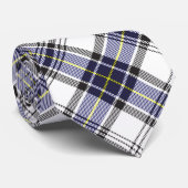 Hannay Tartan Plaid Argyle Blue Black Pattern ネクタイ (ロール)