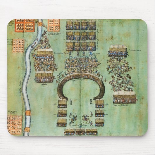 Hannibalの防衛 マウスパッド (正面)