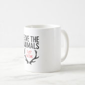 Hannibalは失礼の/保存を動物のマグ食べます コーヒーマグカップ (正面右)