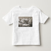 Hannibal (紀元前の247-c.183)および彼の戦争象のCRO トドラーTシャツ (正面)