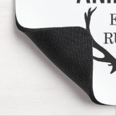 Hannibal Lecter -失礼の食べて下さい(動物を救って下さい) マウスパッド (コーナー)