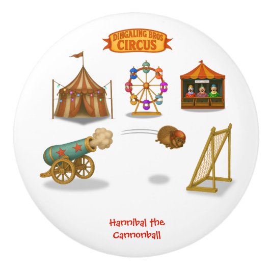 Hannibal the Cannonball セラミックノブ (正面)