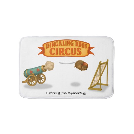Hannibal the Cannonball バスマット (正面)