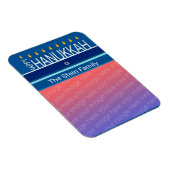 Hannukah(ユダヤ教)メノラーフォトマグネット マグネット (右側)