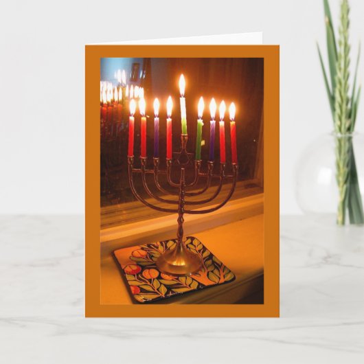 Hannukiah シーズンカード (正面)