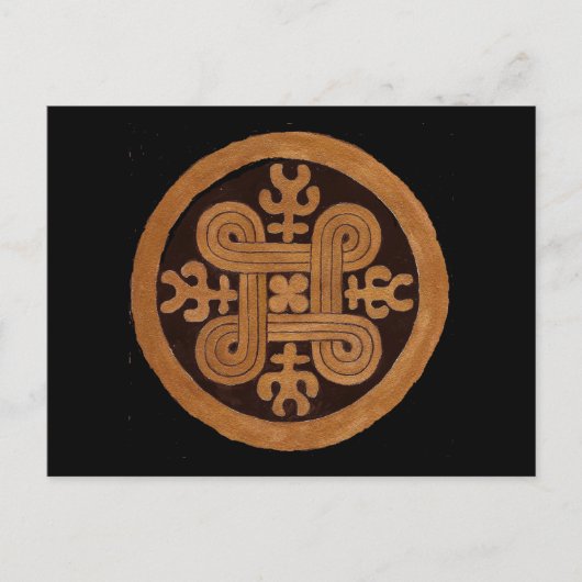 Hannunvaakuna – フィンランドの古代のシンボル ポストカード (正面)