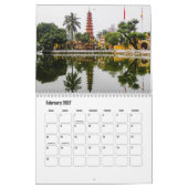 Hanoi-Vietnam Calendar カレンダー (2月 2027)