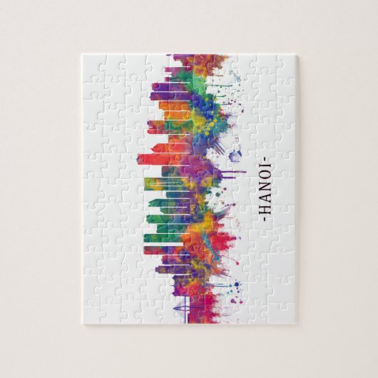 Hanoi Vietnam Skyline ジグソーパズル (縦)