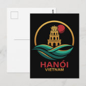 Hanoi Vietnam Southeast Asia ポストカード (正面/裏面)