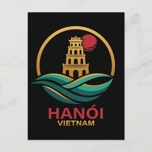 Hanoi Vietnam Southeast Asia ポストカード (正面)