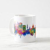 Hanover Germany Skyline コーヒーマグカップ (正面左)