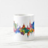 Hanover Germany Skyline コーヒーマグカップ (中央)
