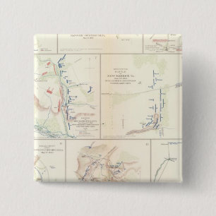 Hanover、Hanover CH、New Bridge、Mechanicsville 缶バッジ