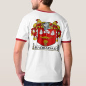 Hanrahanの紋章付き外衣 Tシャツ (裏面フル)