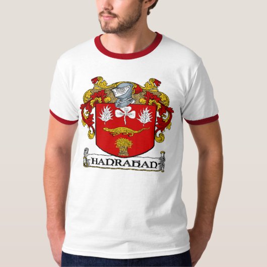 Hanrahanの紋章付き外衣 Tシャツ (正面)