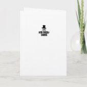 Hans Down Favorite Christmas Movie Card Joke カード (裏面)