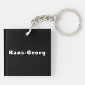 Hans Georg キーホルダー (裏面)