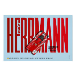 Hans Herrmann P 917 Tribute ポスター