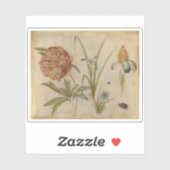 Hans Hoffmann – 花と甲虫 シール (シート)