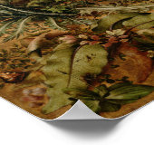 Hans Hoffmann A Hare In The Forest ポスター (角)