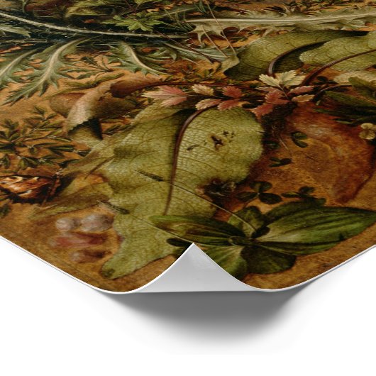 Hans Hoffmann A Hare In The Forest ポスター (角)