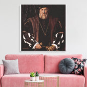 HAN'S HOLBEIN : Charles de Solier Lord of Morette キャンバスプリント (インサイチュ (リビング))