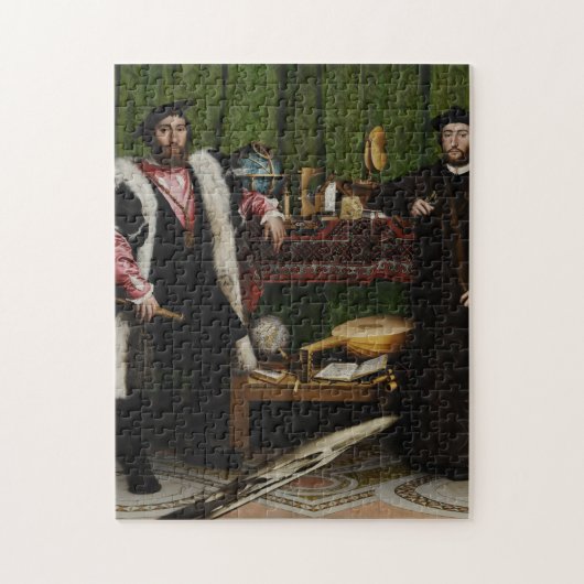 Hans Holbein the Young - The Ambassados ジグソーパズル (縦)