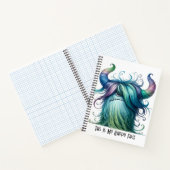 Hans - One-eyes Monster Spiral Photo Notebook ノートブック (内部)