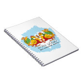 Hansa Puttuwa – Two Entwined Swans ノートブック (右側)