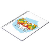 Hansa Puttuwa – Two Entwined Swans ノートブック (左側)